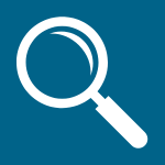 1 magnifying glass symbolizing discovery and clarity